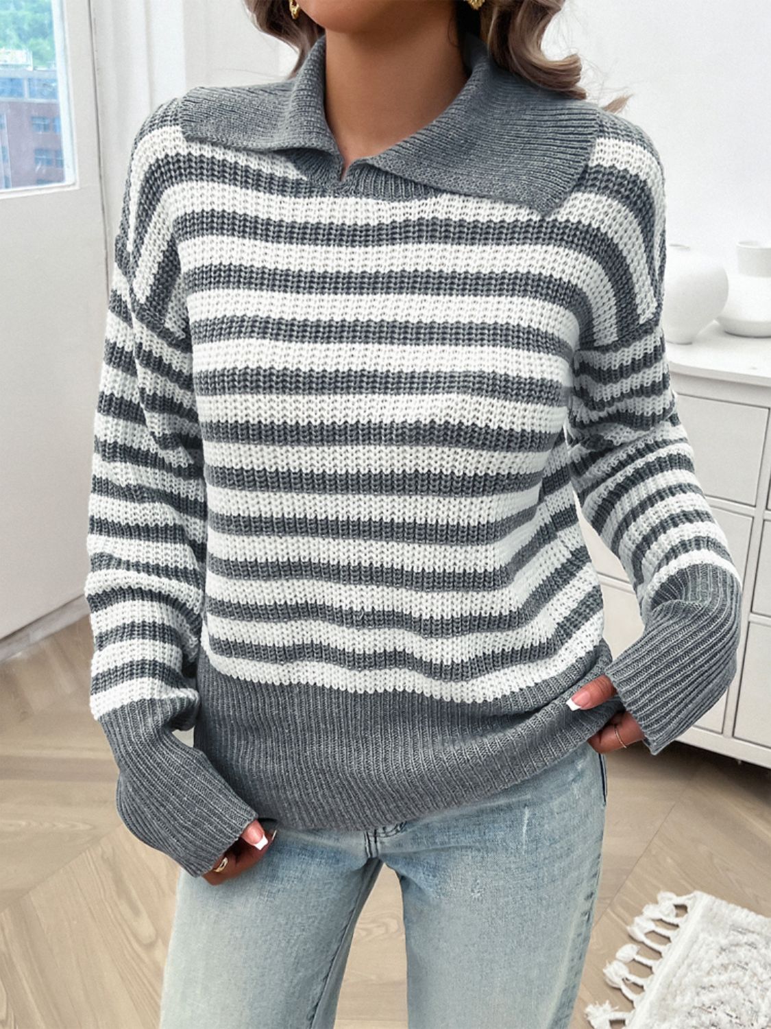 Devine Striped Sweater