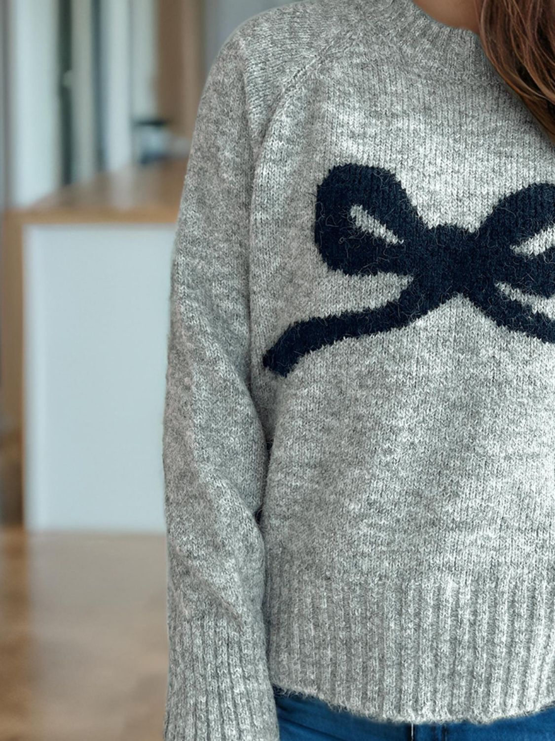 Seasonal Bow Sweater