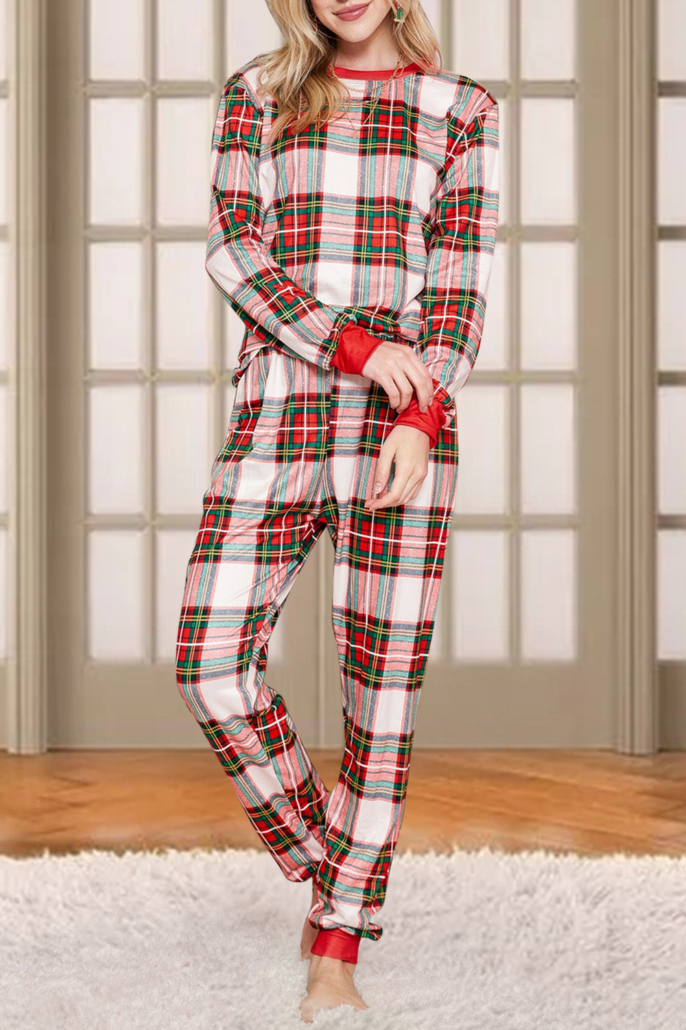 Classic Plaid Pajama Set