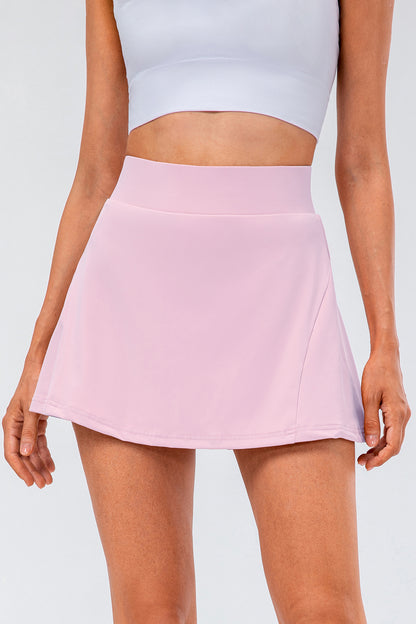 Pleated Active Skirt