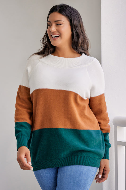 Color Block Sweater