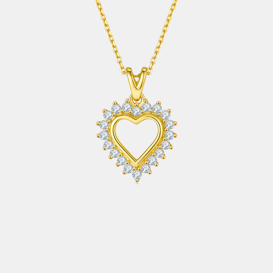 Vibrant Heart Pendant Necklace