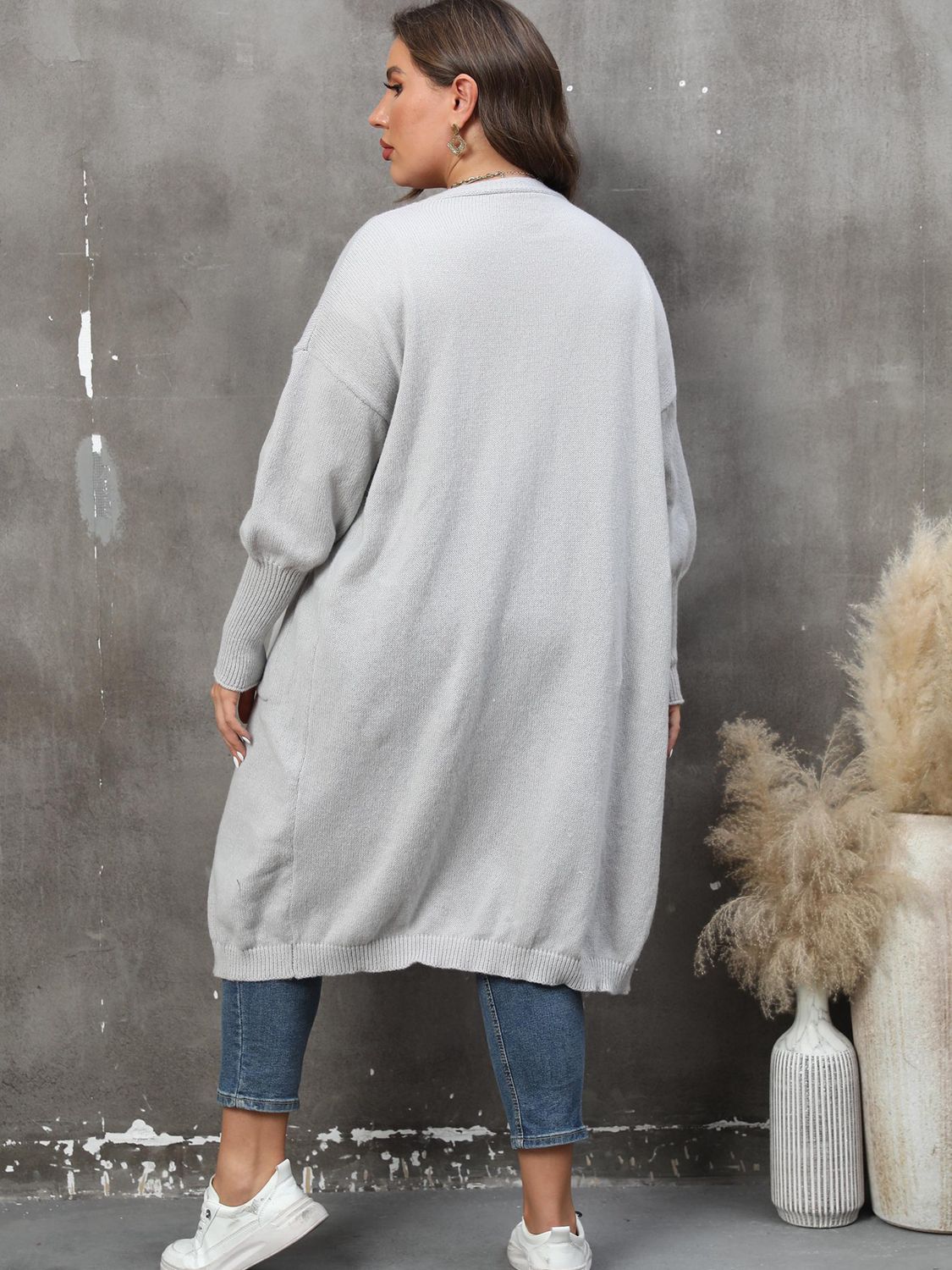 Long Pocketed Cardigan