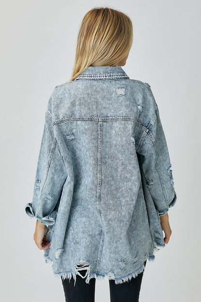 City Style Denim Shirt