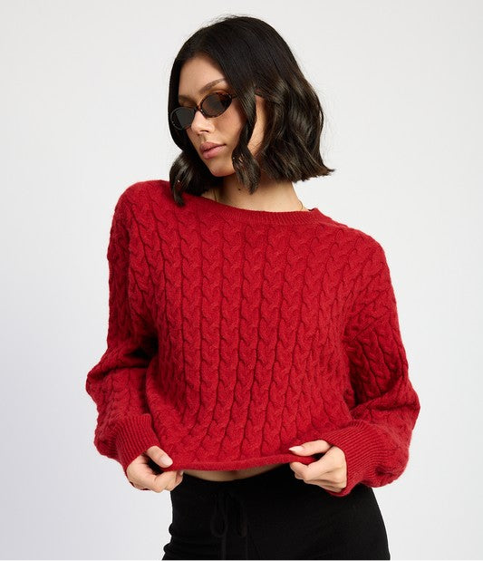 Cable Knit Sweater