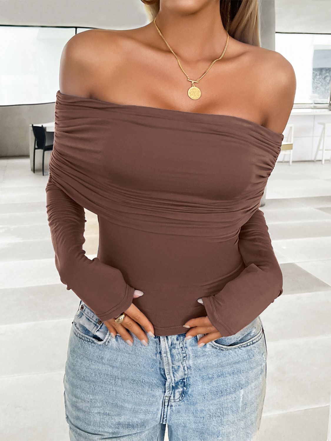 Sensual Shoulder Shirt