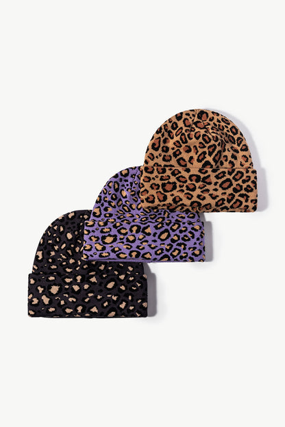 Leopard Beanie