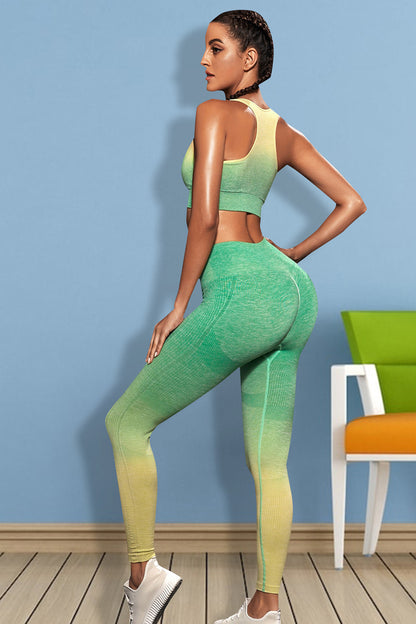 Gradient Leggings Set