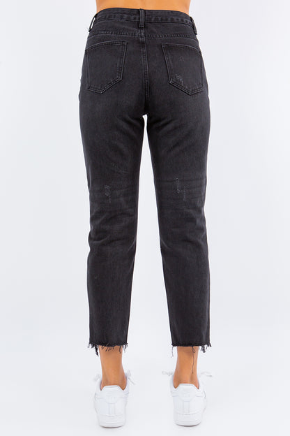 Campus Life Cropped Jeans