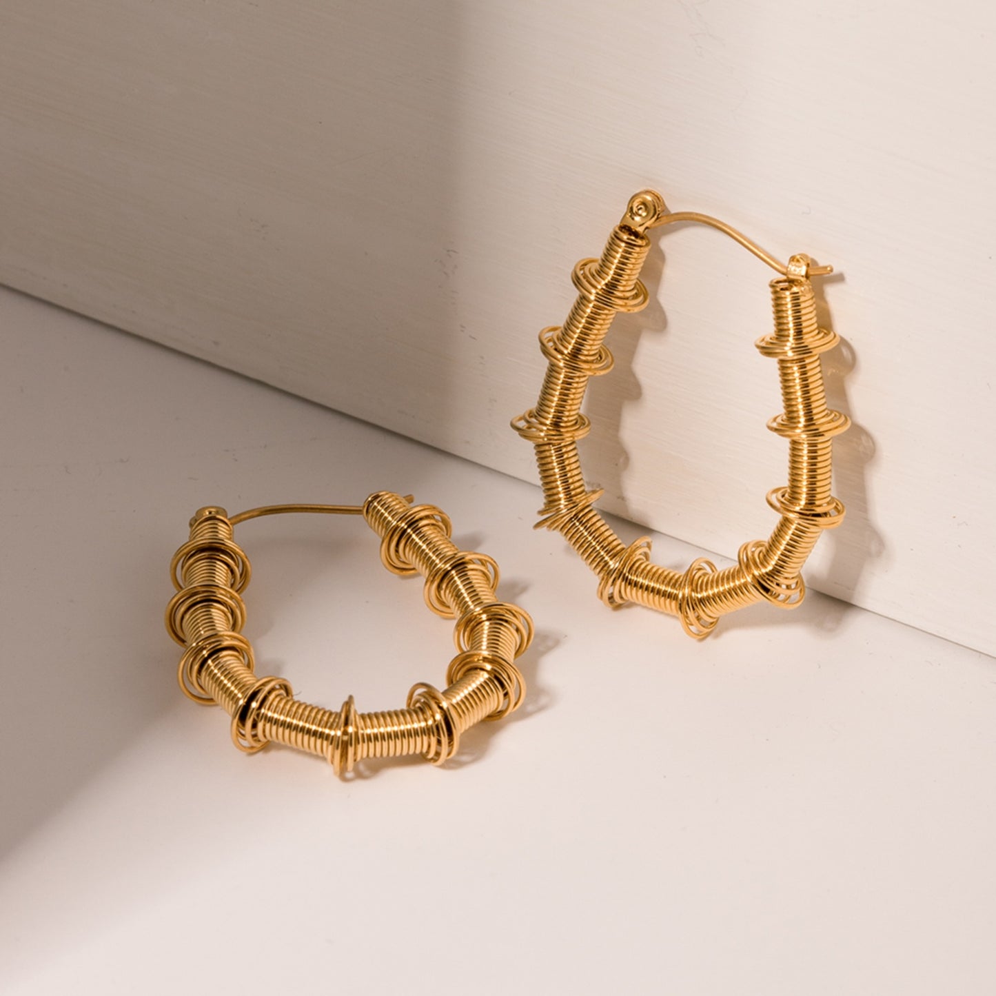 Gold Hoop Earrings