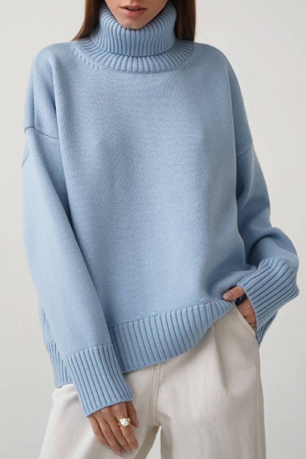 Basic Turtle Neck Sweater