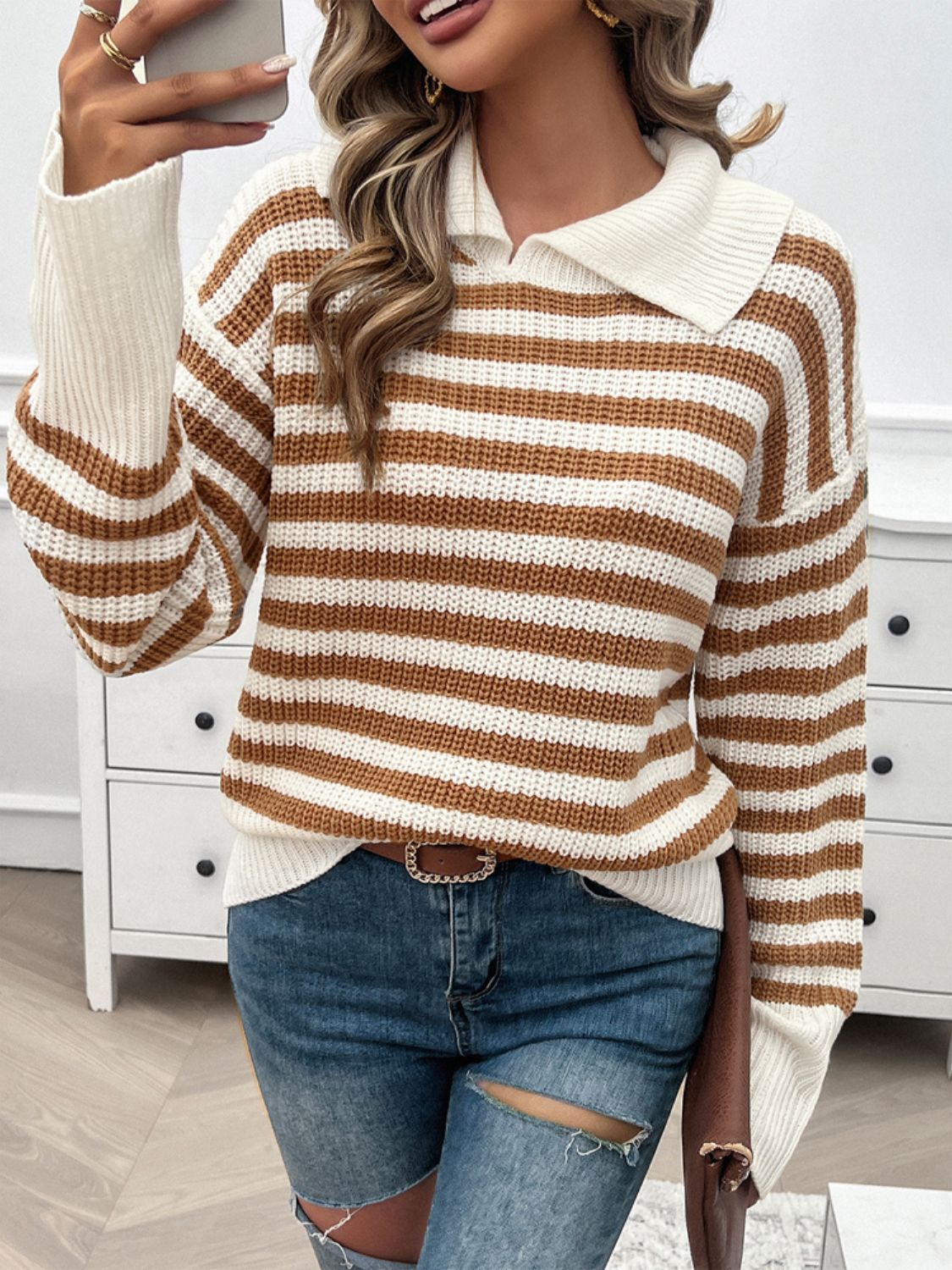 Devine Striped Sweater