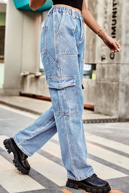 Cargo Jeans with Pockets