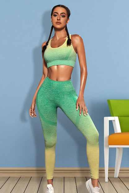 Gradient Leggings Set