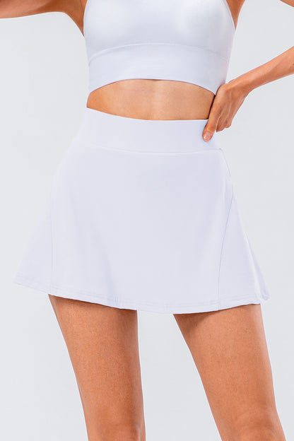 Pleated Active Skirt