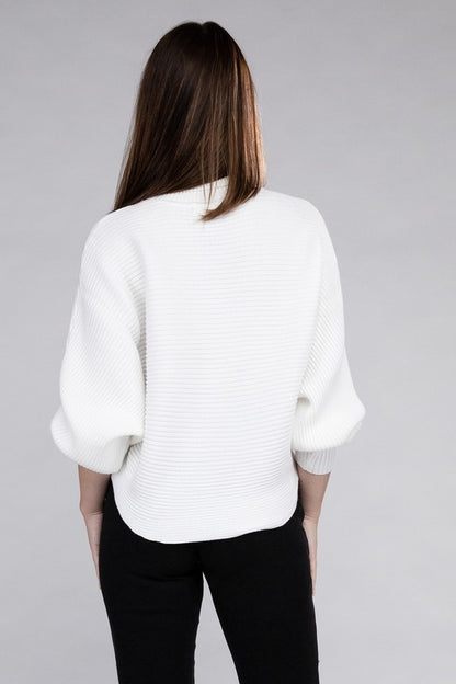 Viscose Turtleneck Sweater