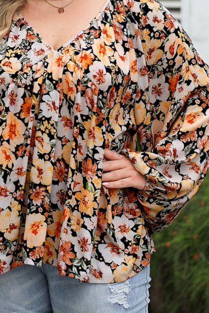 Plus Floral Bliss Blouse