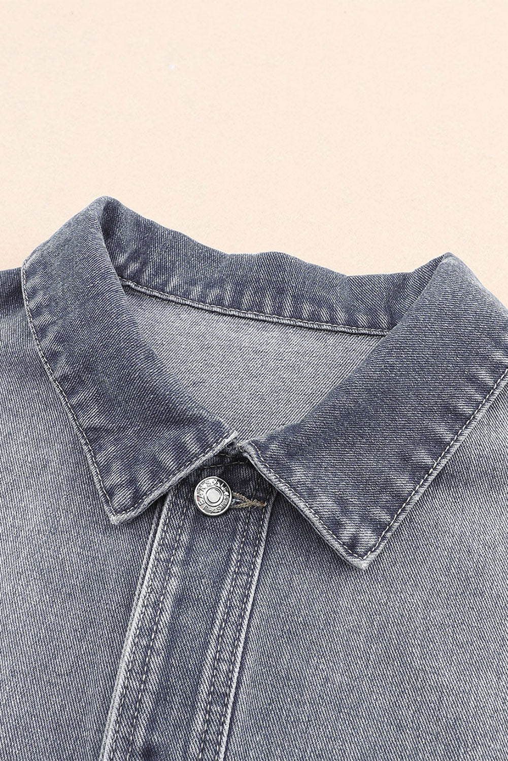 Denim Delight Jacket with Pockets