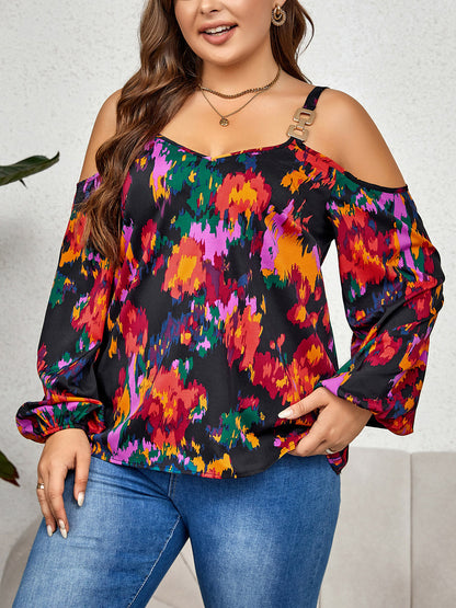 Artistic Floral Blouse