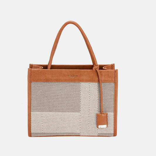 David Jones Contrast Tote Bag