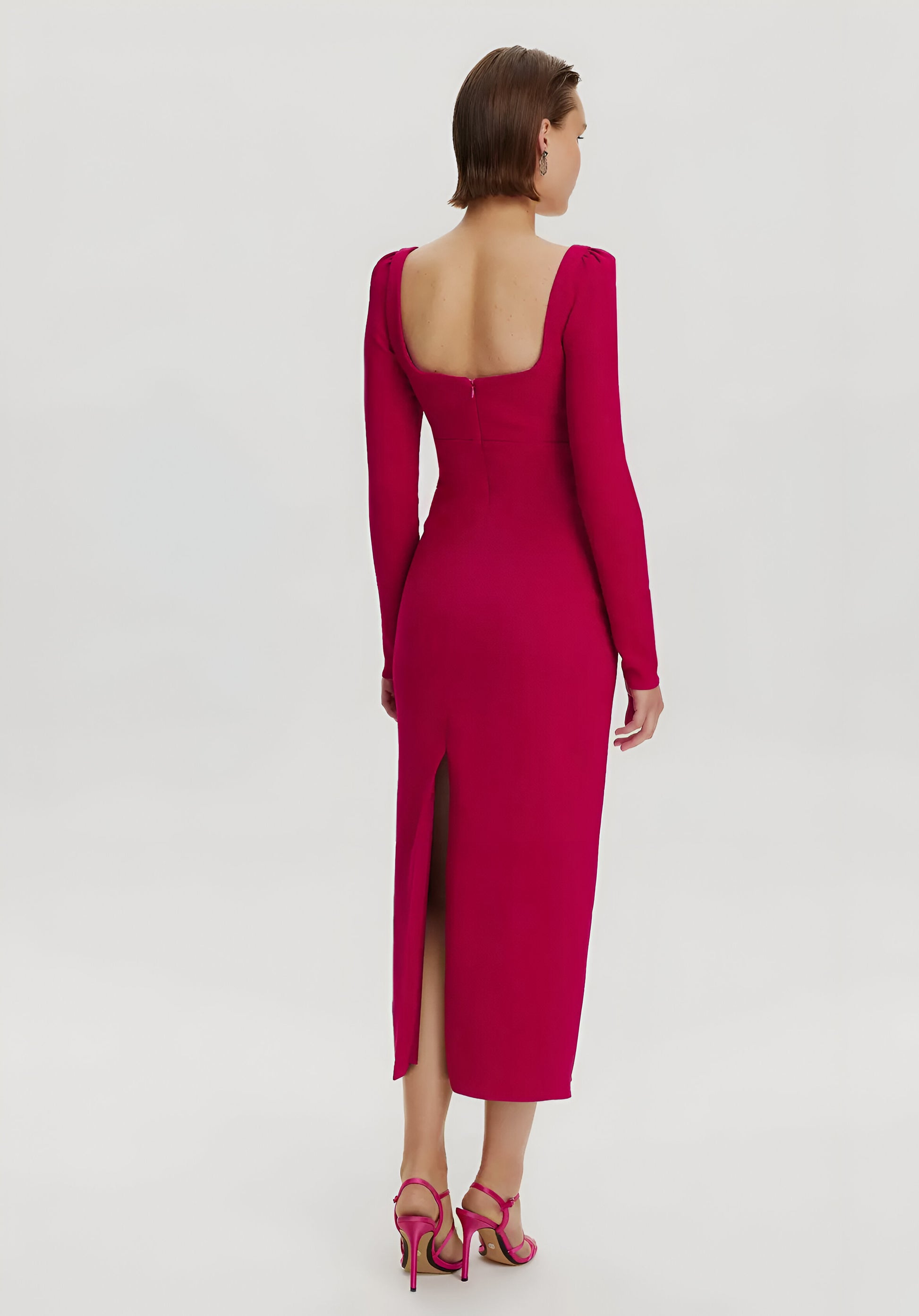 Cut Out Midi Dress VELVET Cut Out Midi Dress VELVET