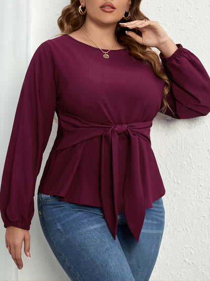 Cocoa Elegance Blouse