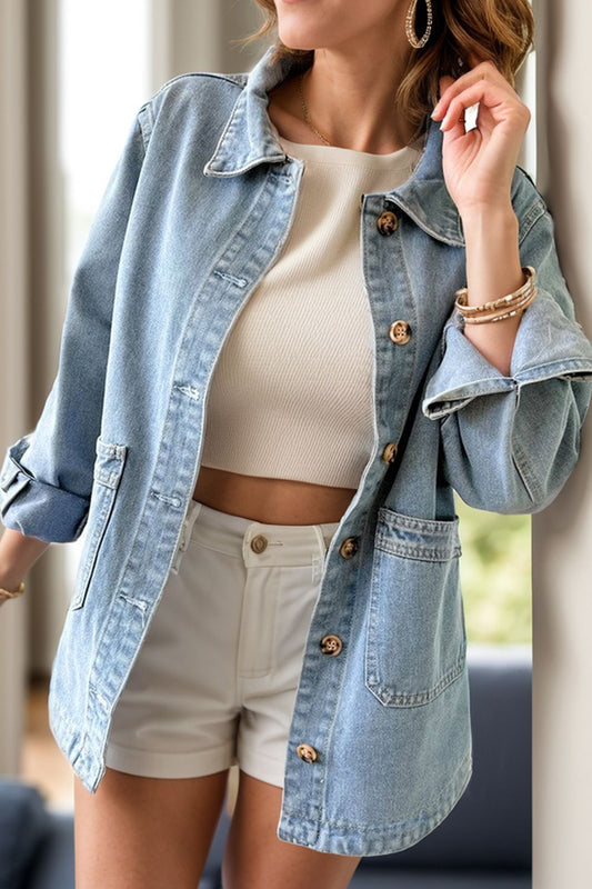 Classy Bell Denim Jacket