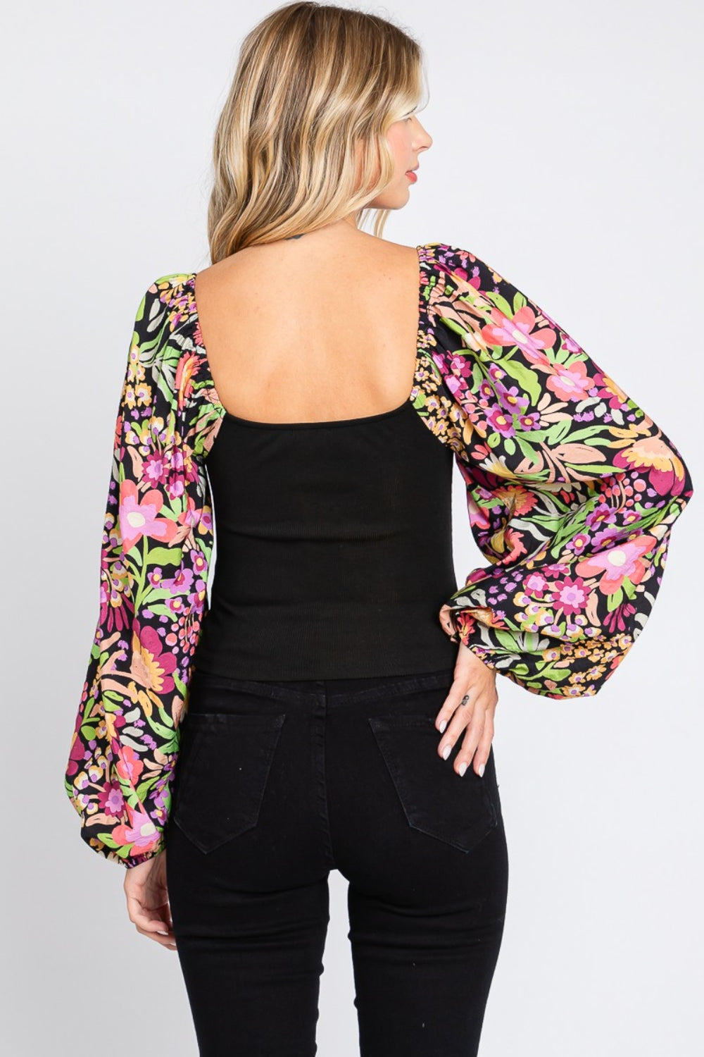 Cascade Blossom Blouse