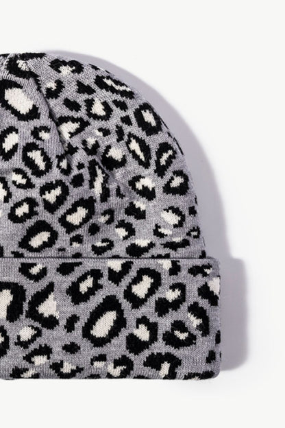 Leopard Beanie