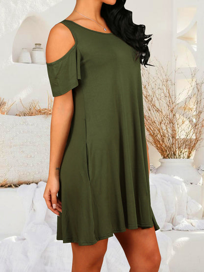 Cold Shoulder Dress