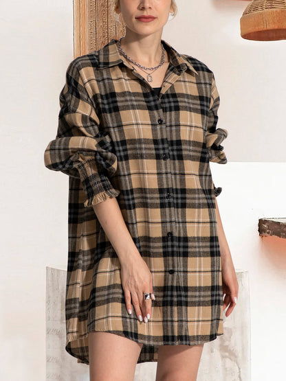 Plaid Me Up Long Shirt