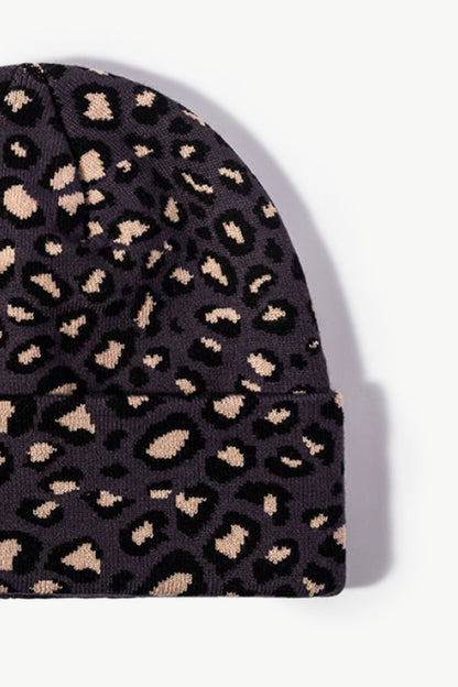 Leopard Beanie