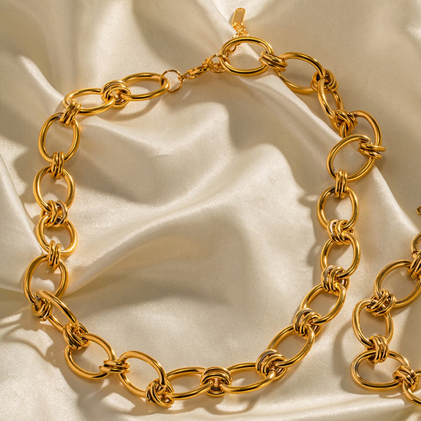 Eternity 18K Gold-Plated Necklace