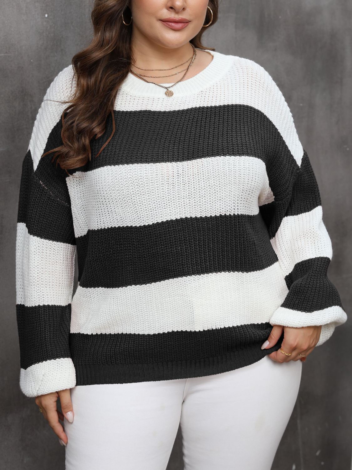 Classic Contrast Sweater