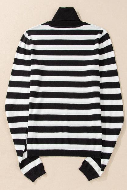 Lovely Stripe Knit Top