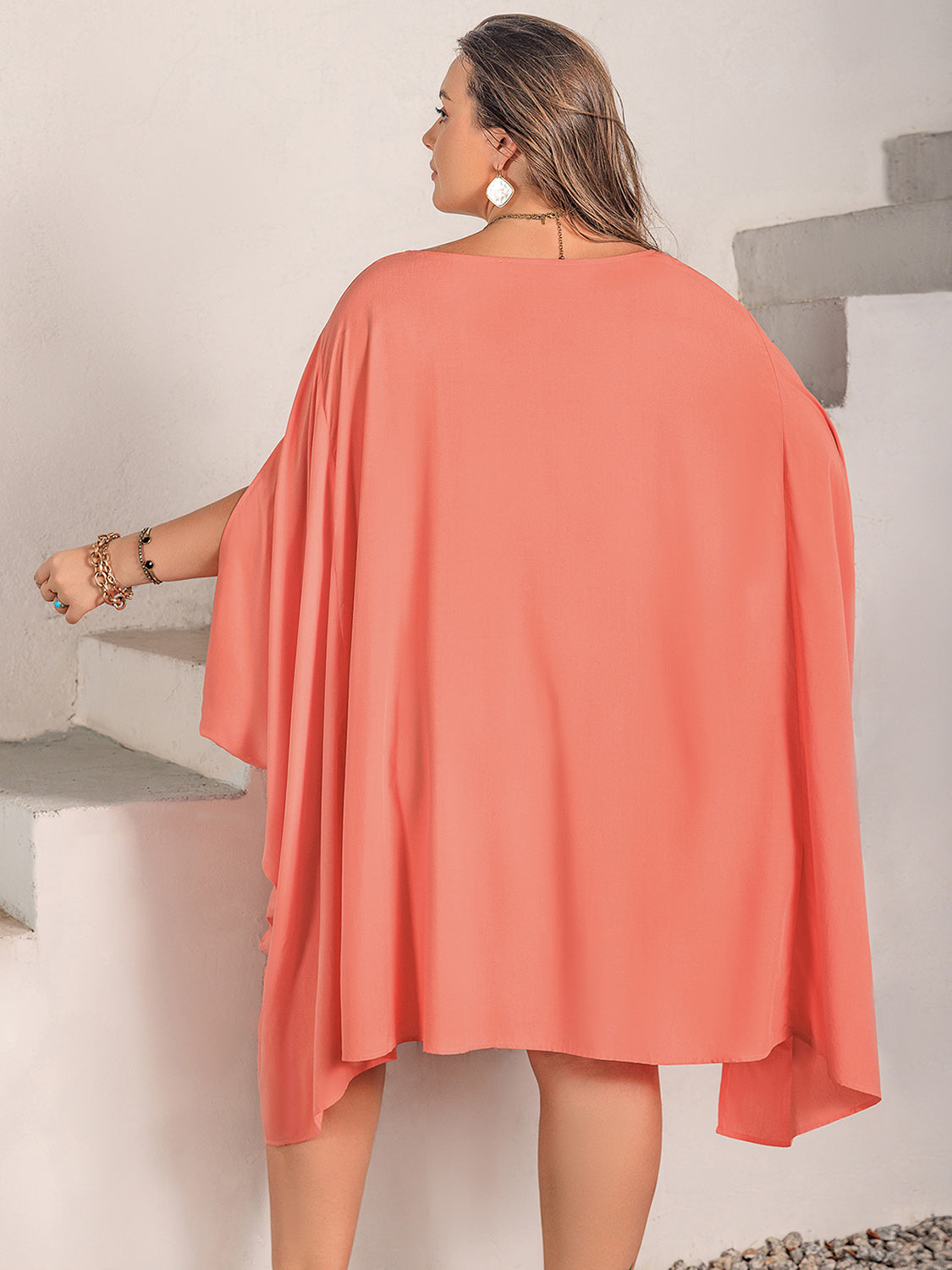 Comfy Batwing Mini Dress