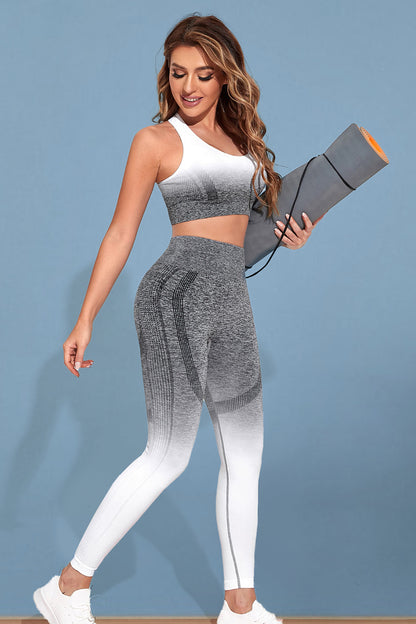 Gradient Leggings Set