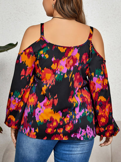 Artistic Floral Blouse