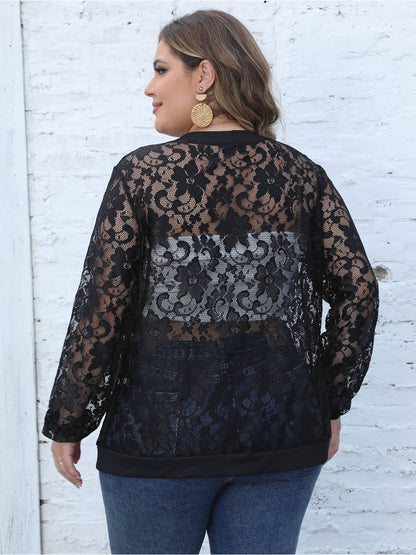 Glamour Goddess Lace Cardigan