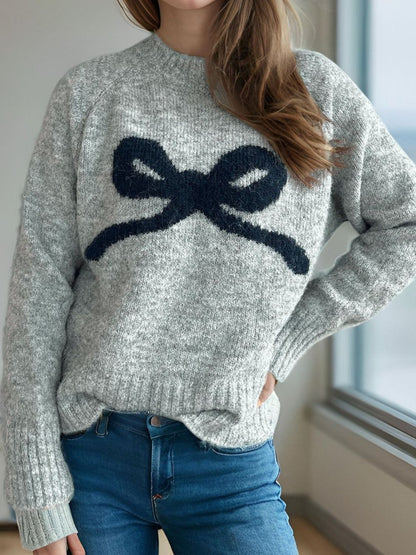 Seasonal Bow Sweater