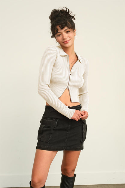 Azalea Cropped Cardigan