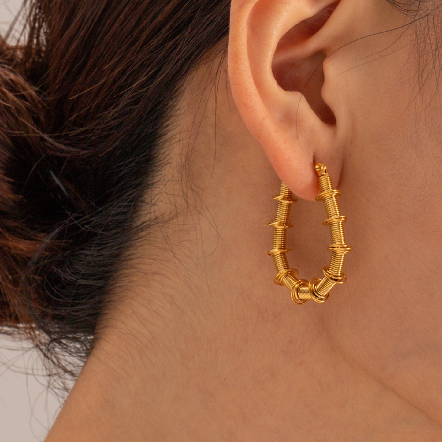 Gold Hoop Earrings