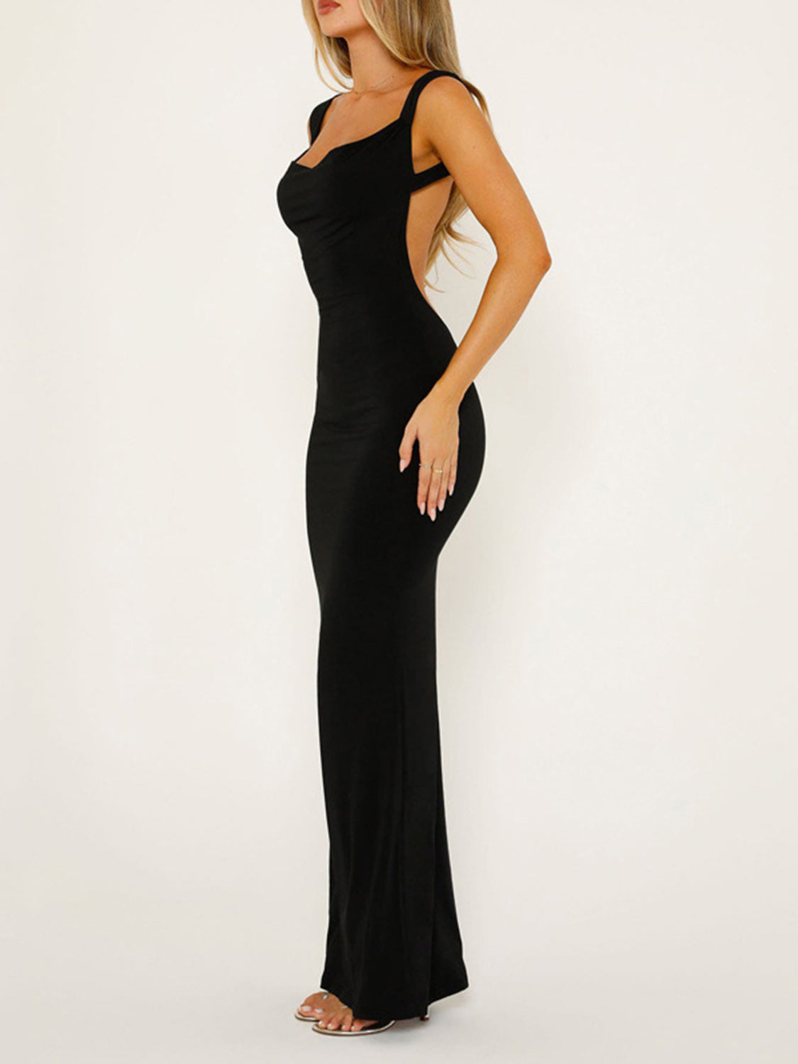 Seduction Backless Dress