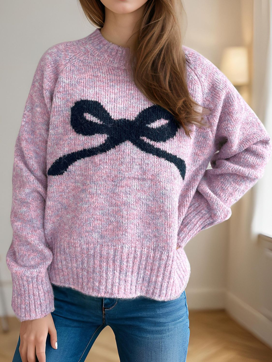 Seasonal Bow Sweater