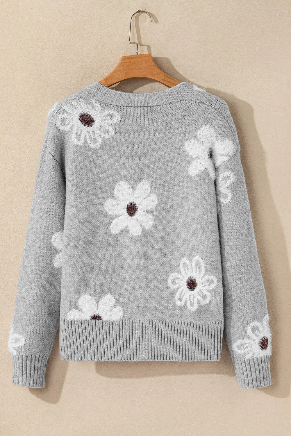 White Sunflower Cardigan