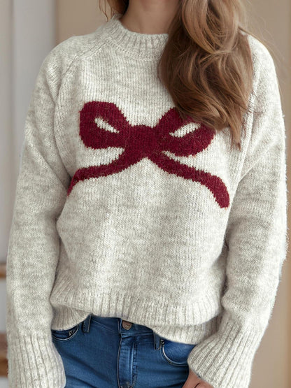 Seasonal Bow Sweater