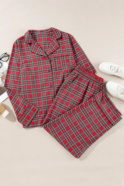 Plaid Bliss Lounge Set