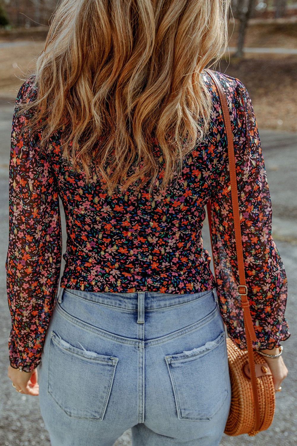 Vibrant Gardenia Blouse