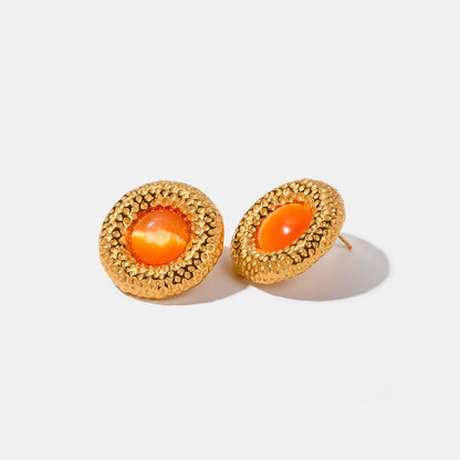 Vintage Luxury Gold-Plated Earrings