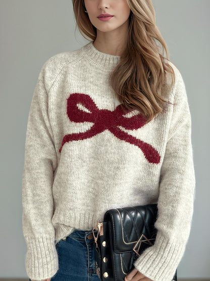 Seasonal Bow Sweater